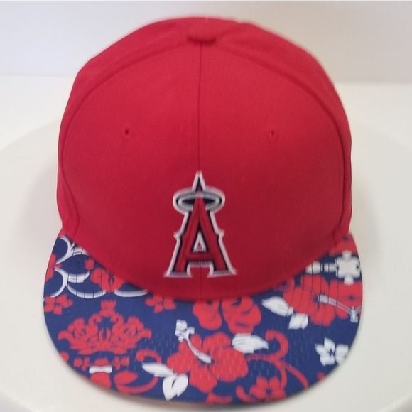 Los Angeles Angels Hawaiian Baseball Cap Hat - Picture 12 of 12